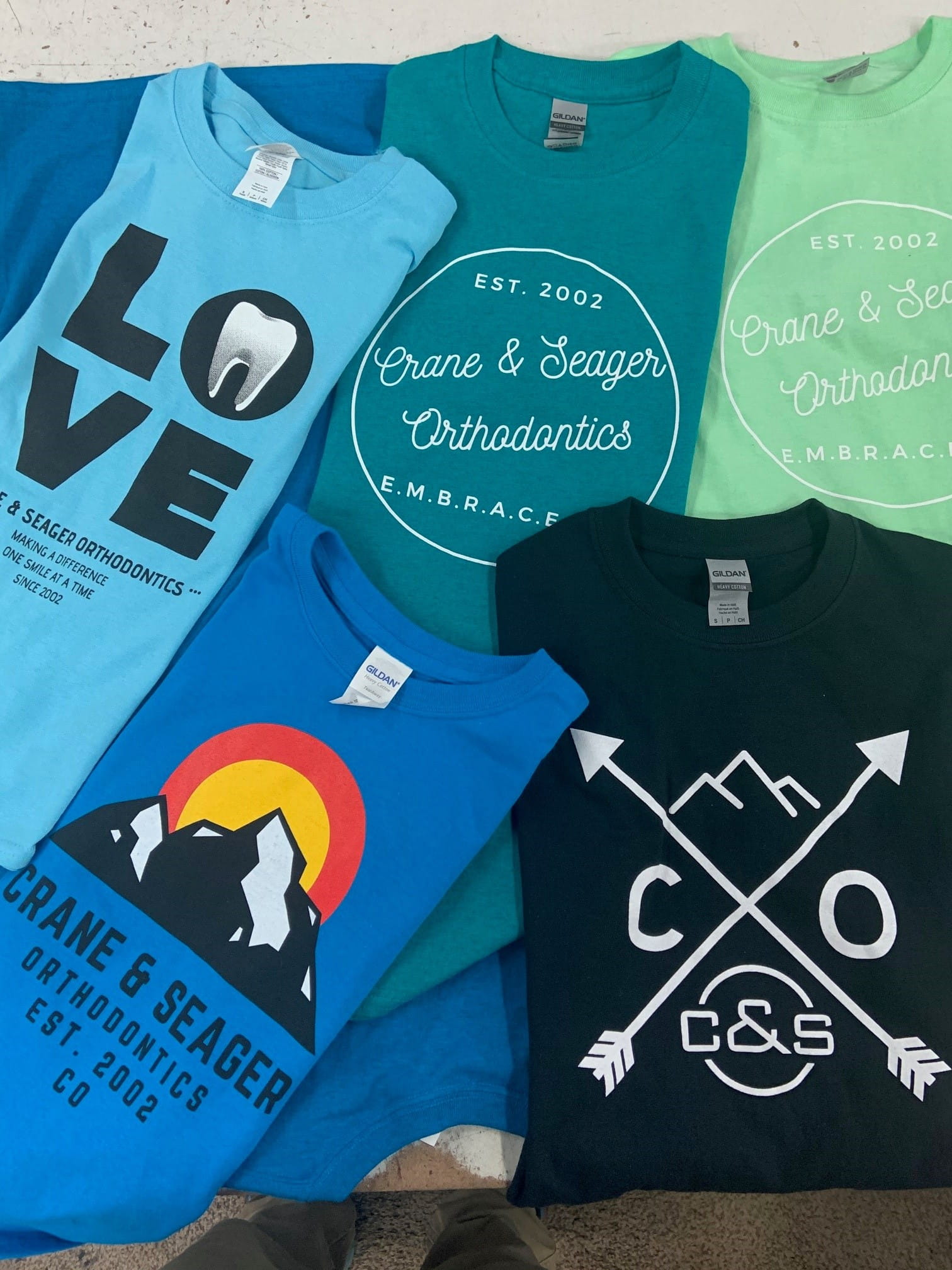 custom screen printing for Windsor t-shirts