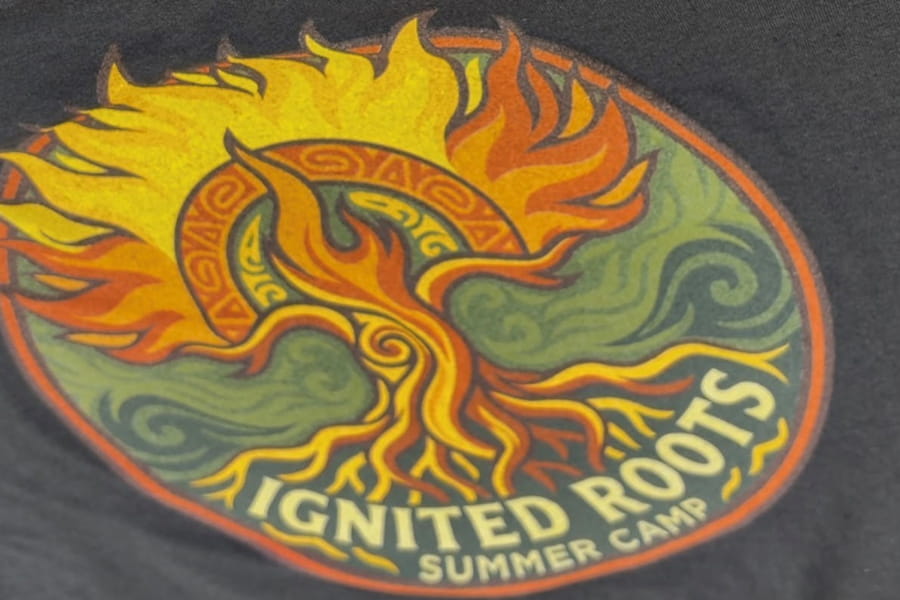 custom screen printing for summer camp t-shirts